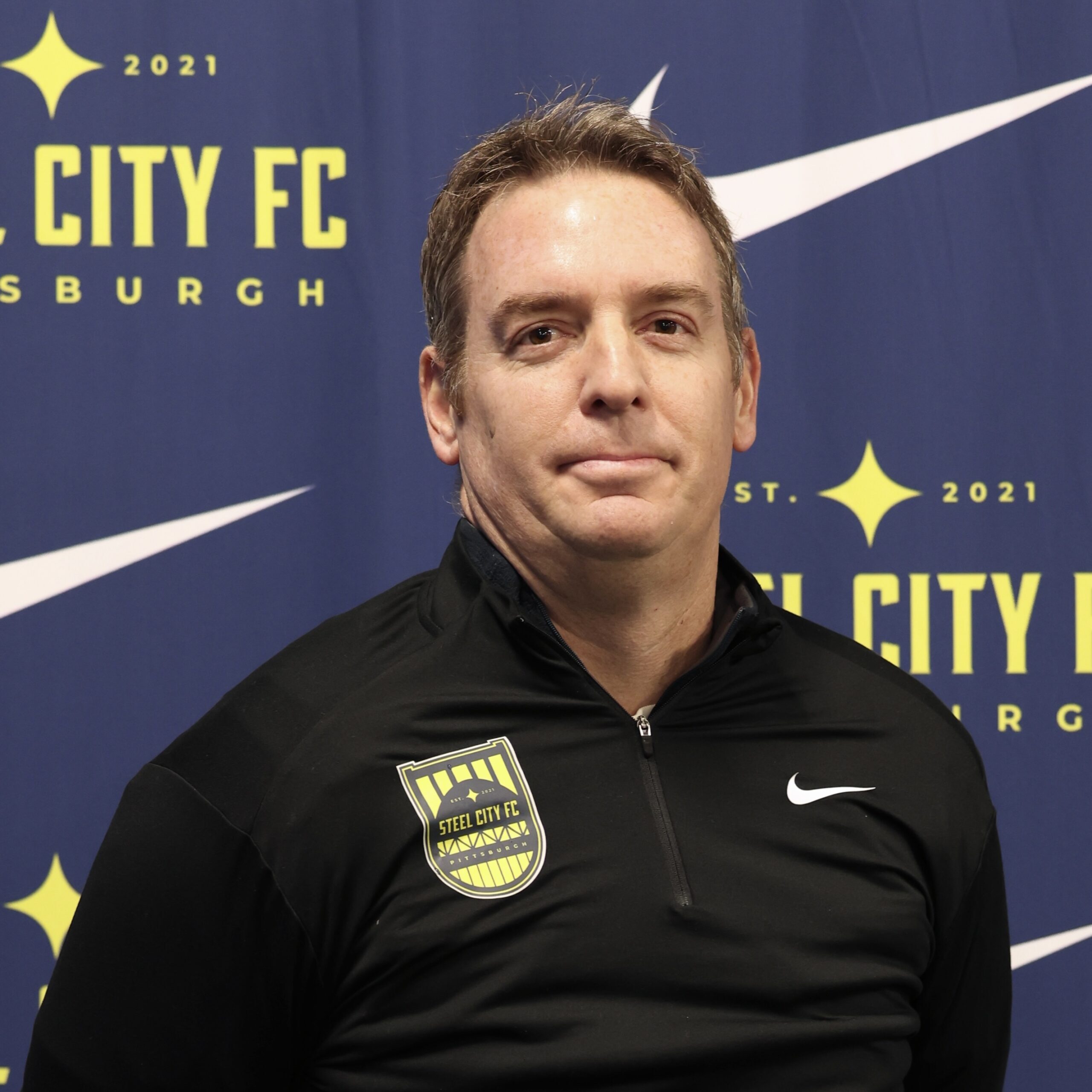 <br><strong>Qualifications: </strong>USSF 'A'; USC Premier Diploma; USC Director of Coaching Diploma.<br><br>
<strong>Hometown: </strong>Oakdale, PA<br>
<strong>Supports: </strong>Manchester United<br><strong>Primary position: </strong>Center Back<br><br>
<strong>About: </strong>Bring over 20 years of experience to our club's coaching staff.  Played for Washington &amp; Jefferson College - All-Conference player in 1995 &amp; 1996, as well as Captain. Steel City FC Men's First Team Head Coach.